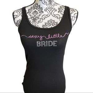 Victoria’s Secret tank top w/sexy little bride.